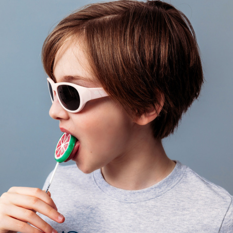 TOOTINY okulary dla dzieci ITOOTI ACTIVE L różowe