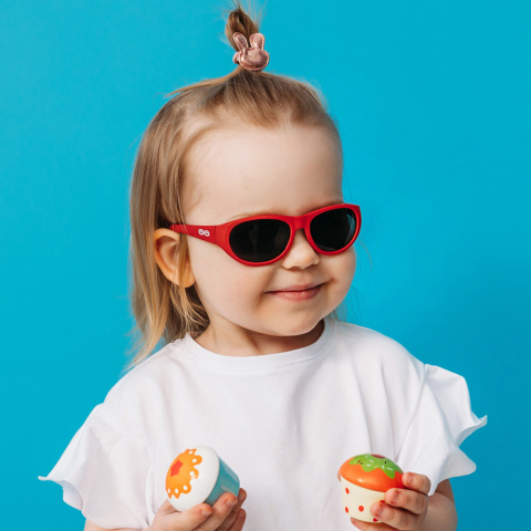 TOOTINY okulary dla dzieci ITOOTI ACTIVE S red