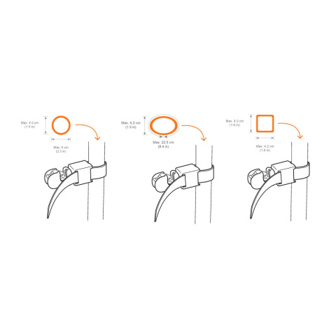 LAS Zestaw BuggyBoard MAXI+ Czarny/Czerwony