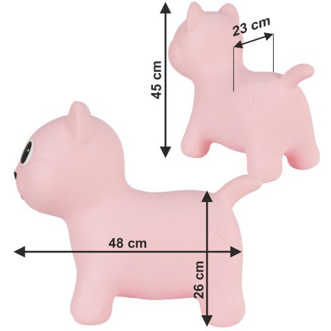 HOPPIMALS Skoczek KOTEK Czarny
