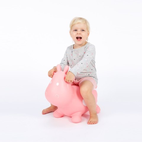 HOPPIMALS Skoczek KRÓWKA Różowa