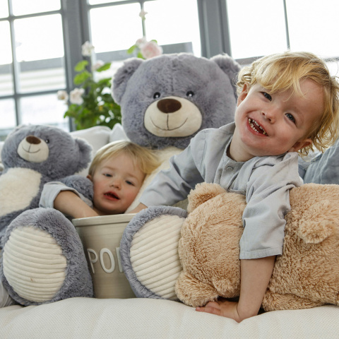 Teddykompaniet Miś Viggo beżowy mały 45cm