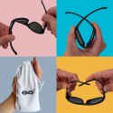 TOOTINY okulary dla dzieci ITOOTI CLASSIC M czarne