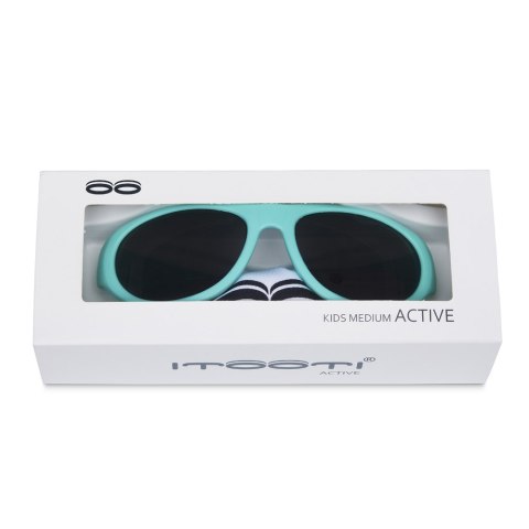 TOOTINY okulary dla dzieci ITOOTI ACTIVE M seledyn