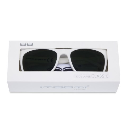 TOOTINY okulary dla dzieci ITOOTI CLASSIC L białe