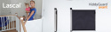 LAS Bramka ochronna KiddyGuard Avant Biała