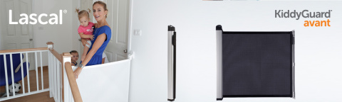 LAS Bramka ochronna KiddyGuard Avant Biała