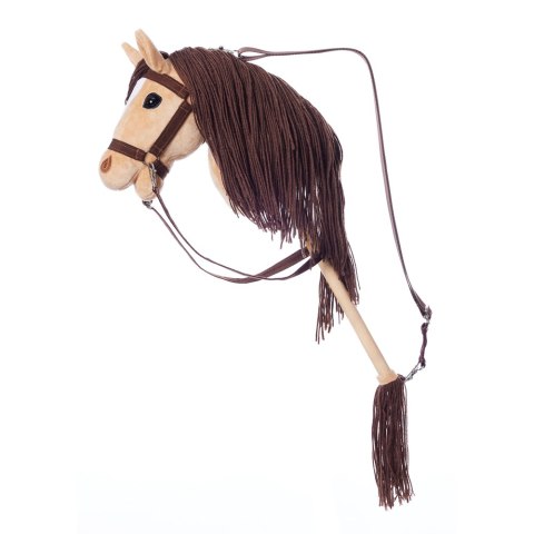HOPPIHORSE Hobby Horse A3 beżowy, maść jelenia
