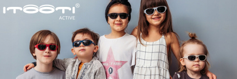 TOOTINY okulary dla dzieci ITOOTI ACTIVE L niebies