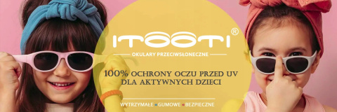 TOOTINY okulary dla dzieci ITOOTI ACTIVE M seledyn