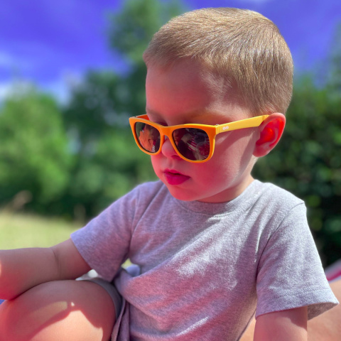 TOOTINY okulary dla dzieci ITOOTI CLASSIC L miód