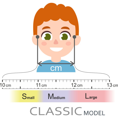 TOOTINY okulary dla dzieci ITOOTI CLASSIC M czerwo