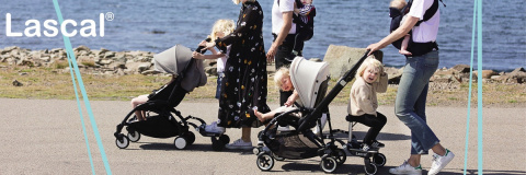 Dostawka do wózka uniwersalna, Lascal BuggyBoard MINI czarny