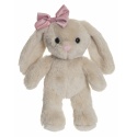 Maskotka królik Tyra, przytulanka Teddykompaniet, pluszak beżowy 20 cm