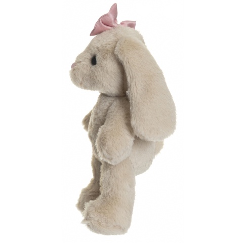 Maskotka królik Tyra, przytulanka Teddykompaniet, pluszak beżowy 20 cm