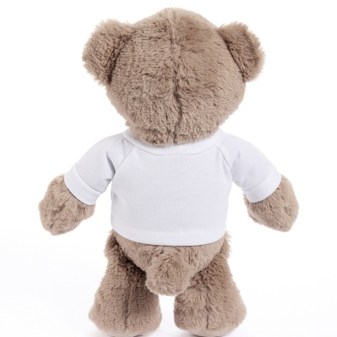 Miś pluszowy z koszulką, Maskotka Max, przytulanka Tullimals, brąz 30 cm