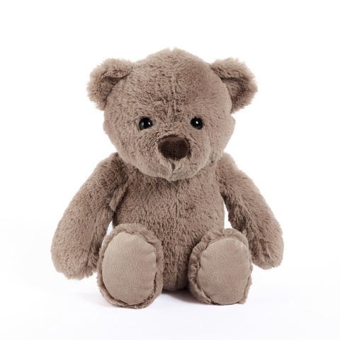 Miś pluszowy z koszulką, Maskotka Max, przytulanka Tullimals, brąz 30 cm