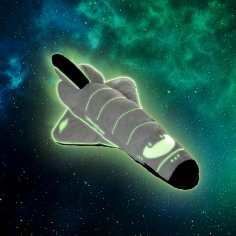 Statek Kosmiczny Glow in the dark Pluszak na preze
