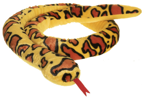 TED Pluszak Wąż, żółty 200 cm